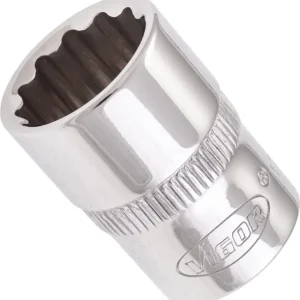 VIGOR Steckschlüsseleinsatz V7538-14 3/8" Außen Doppelsechskant Profil SW 14 mm Sichere Zahlung