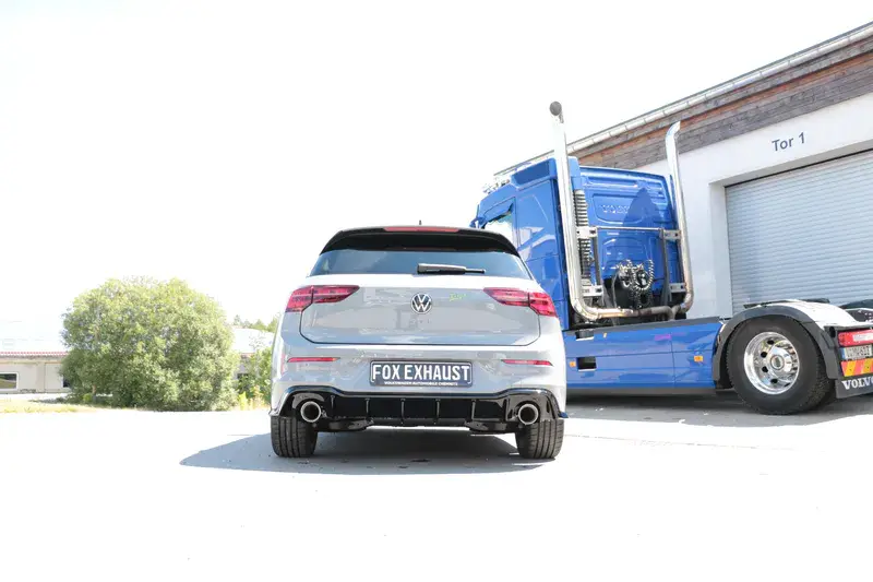 Fox VW Golf VIII GTE Endschalldämpfer rechts/links - 1x100 Typ 25 rechts/links Preisreduziert
