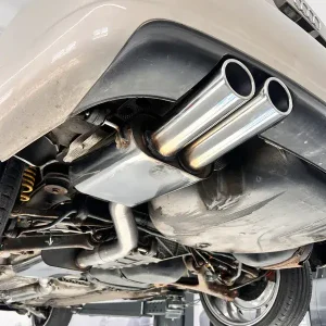 Top-Seller Fox Audi S4 B5 Endschalldämpfer - 2x88x74 Typ 32 seitlich versetzt