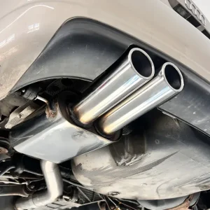 Fox Audi A4 B5 quattro Endschalldämpfer - 2x88x74 Typ 32 seitlich versetzt Mega-Angebot