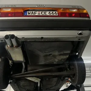 Wochenendangebot Fox Audi 100/A6 Typ C3/C4 Frontantrieb Endschalldämpfer- und Vorschalldämpfer - 2x70 Typ 14