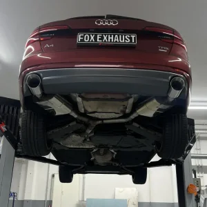 Sonderaktion Fox Audi A4 B9 - 2WD Endschalldämpfer rechts/links - 1x114 Typ 25 rechts/links