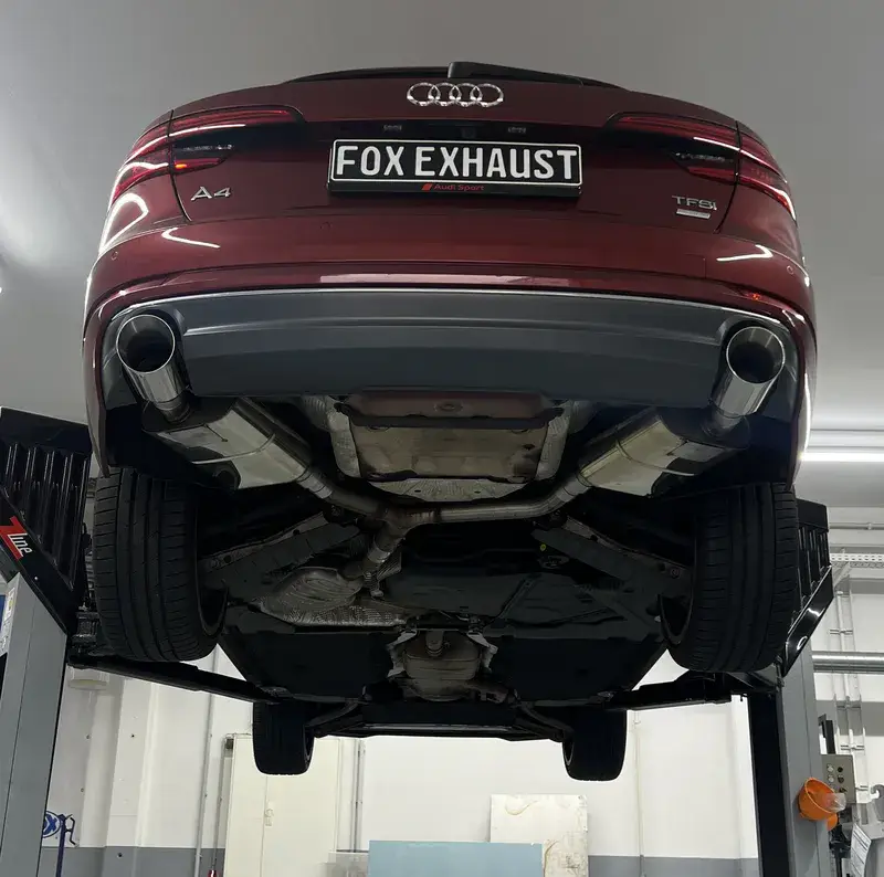 Sonderaktion Fox Audi A4 B9 - 2WD Endschalldämpfer rechts/links - 1x114 Typ 25 rechts/links