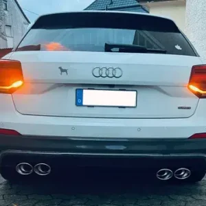 Fox Audi Q2 Endschalldämpfer Ausgang rechts/links mit Vorschalldämpfer -2x115x85 Typ 32 rechts/links Heißes Angebot