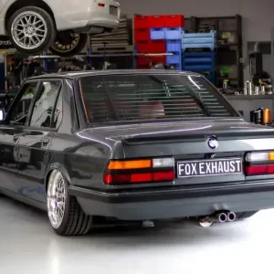 Rabatt Fox BMW E28 518i ohne Kat Endschalldämpfer - 2x63 Typ 12