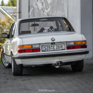 Fox BMW E28 525e mit Katalysator Endschalldämpfer - 2x55 Typ 10 Preisreduziert