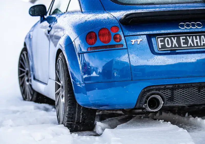 Fox Audi TT Typ 8N quattro Endschalldämpfer Ausgang rechts/links- 1x114 Typ 25 rechts/links Mega-Angebot