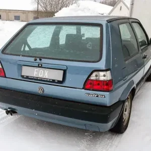 Fox VW Golf II Typ 19E Endschalldämpfer - 2x55 Typ 14 Nur Heute