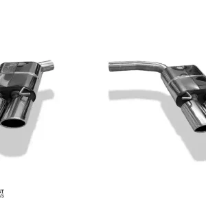 Jetzt Kaufen Fox Audi A5 quattro B8 - Rieger Endschalldämpfer rechts/links für 2-Rohr zweiflutig - 2x115x85 Typ 32 rechts/links - passend an großen Heckansatz