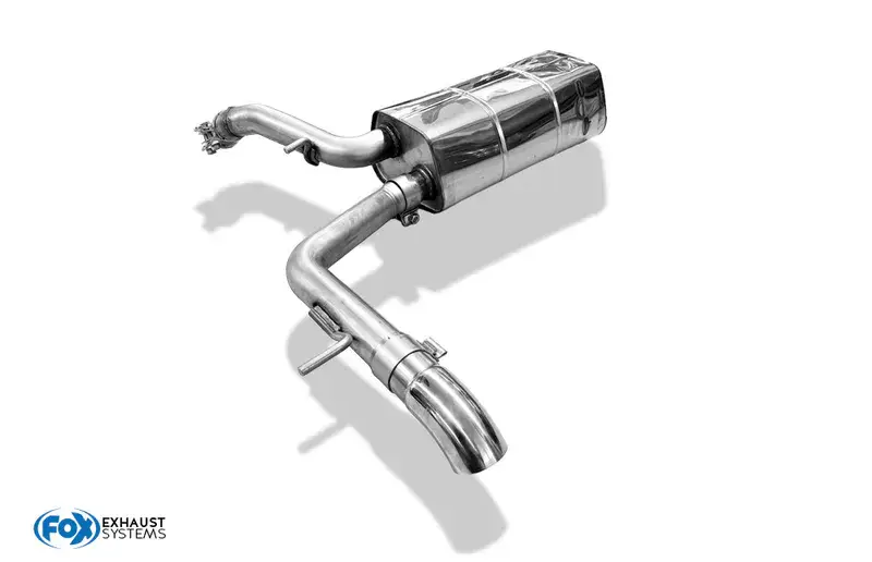 Must-Have Fox Audi A2 - 1,4l - 34l Tank Endschalldämpfer - 1x63 Typ 26