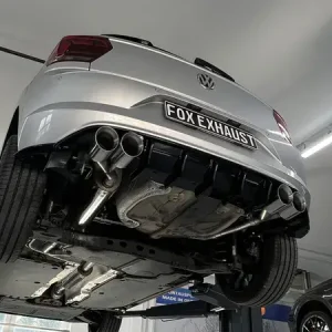 Fox VW Polo AW1 inkl. Facelift Endschalldämpfer Ausgang rechts/links mit Stutzen - 2x100 Typ 25 rechts/links Jetzt Bestellen