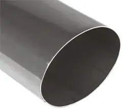 Nur Heute Fox Anschweißendrohr Typ 34 115x85 mm / Länge: 300 mm - oval / uneingerollt / gerade / ohne Absorber