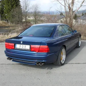 Bestseller Fox BMW E31 850i Endschalldämpfer rechts/links - 2x90 Typ 25 rechts/links