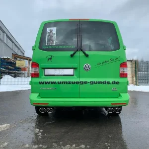 Nur Für Kurze Zeit Fox VW Bus T5/ T6 4motion Endschalldämpfer Ausgang rechts/links - 2x115x85 Typ 32 rechts/links