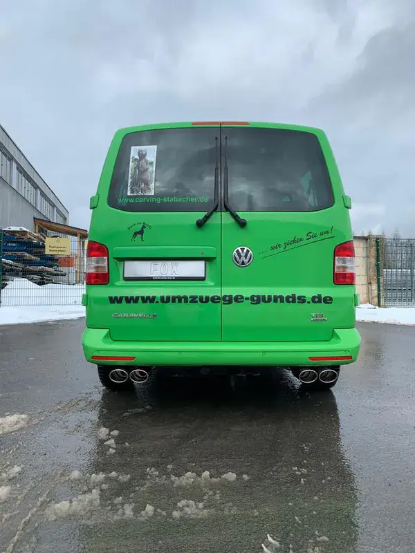 Nur Für Kurze Zeit Fox VW Bus T5/ T6 4motion Endschalldämpfer Ausgang rechts/links - 2x115x85 Typ 32 rechts/links