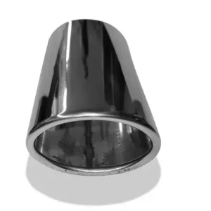 Fox Anschweißendrohr Typ 32 106x71 mm / Länge: 300 mm - oval / eingerollt / 29° abgeschrägt / ohne Absorber Saisonangebot