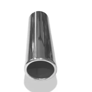 Ausverkauf Fox Anschweißendrohr Typ 16 Ø 70 mm / Länge: 300 mm - rund / eingerollt / 15° abgeschrägt / ohne Absorber