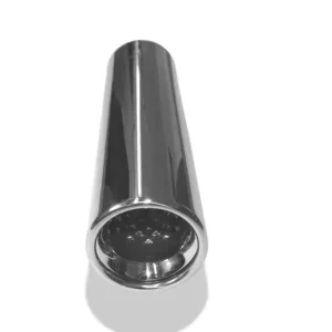 Schneller Versand Fox Anschweißendrohr Typ 13 Ø 80 mm / Länge: 300 mm- rund / eingerollt / gerade / mit Absorber