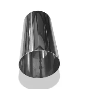 Fox Anschweißendrohr Typ 14 Ø 114 mm / Länge: 300 mm - rund / uneingerollt / 15° abgeschrägt / ohne Absorber Billig