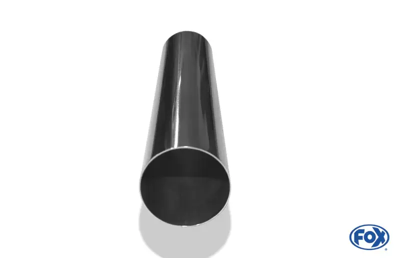 Neue Ware Fox Anschweißendrohr Typ 10 Ø 55 mm / Länge: 300 mm- rund / uneingerollt / gerade / ohne Absorber