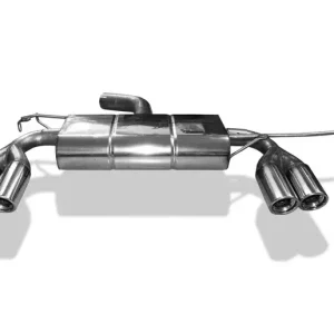 Expressversand Fox VW Golf V GTI/ GTD Endschalldämpfer Ausgang rechts/links- 2x76 Typ 17 rechts/links