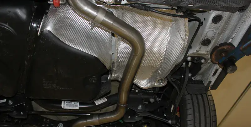 Fox VW Golf VII - 2,0l GTI/ TCR Vorschalldämpferersatzrohr Echt