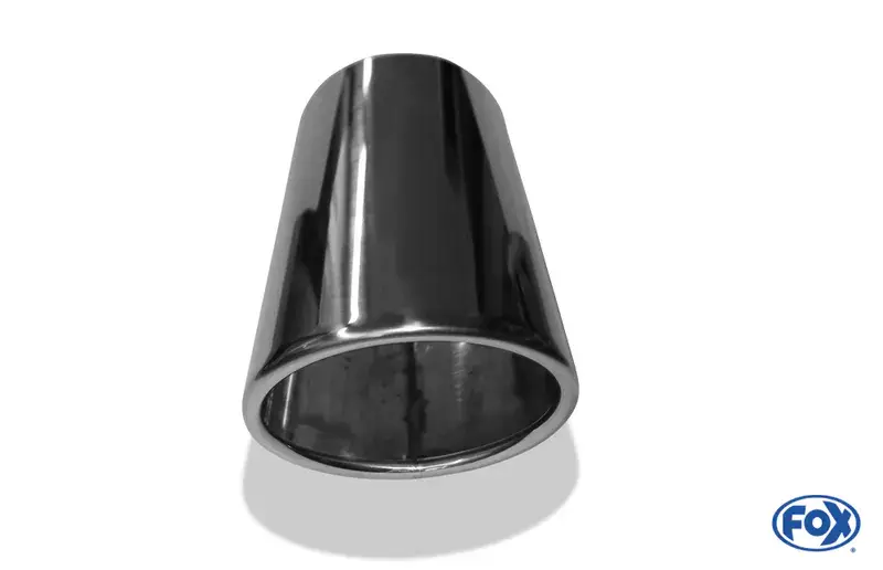 Fox Anschweißendrohr Typ 32 115x85 mm / Länge: 300 mm- oval / eingerollt / 25° abgeschrägt / ohne Absorber Bestseller