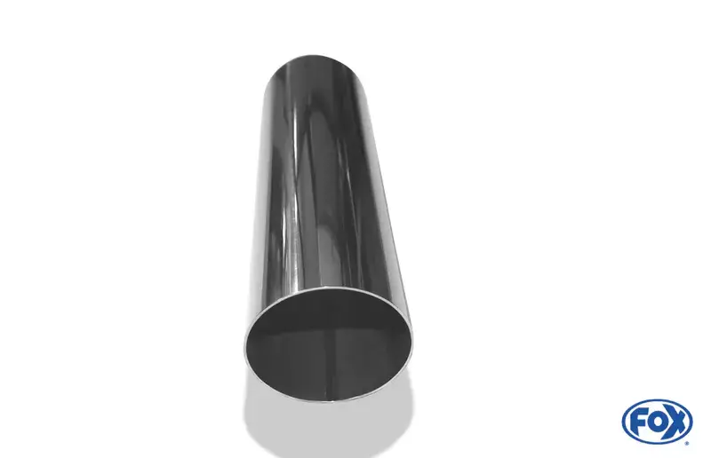 Fox Anschweißendrohr Typ 14 Ø 70 mm / Länge: 300 mm - rund / uneingerollt / 15° abgeschrägt / ohne Absorber Sale