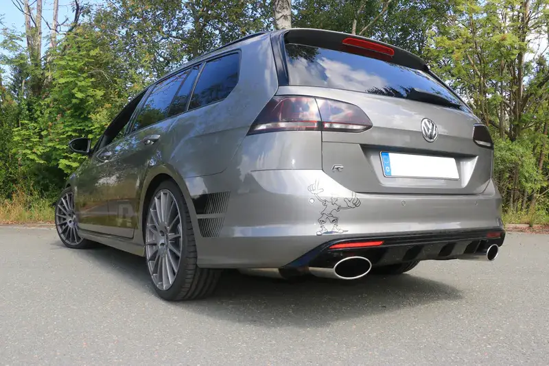 Neu Im Sortiment Fox VW Golf VII Variant R - 4-Motion Endschalldämpfer rechts/links - 160x90 Typ 38 rechts/links