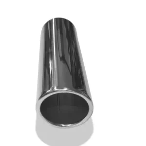 Expressversand Fox Anschweißendrohr Typ 16 Ø 80 mm / Länge: 300 mm- rund / eingerollt / 15° abgeschrägt / ohne Absorber