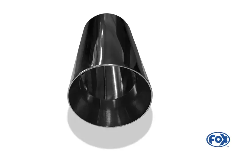 Saisonangebot Fox Anschweißendrohr Typ 25 Ø 114 mm / Länge: 300 mm - rund / uneingerollt / abgeschrägt / mit Type-B Einsatz