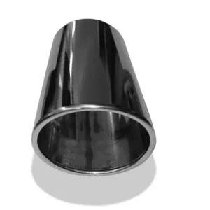 Fox Anschweißendrohr Typ 32 129x106 mm / Länge: 300 mm- oval / eingerollt / 19° abgeschrägt / ohne Absorber Saisonangebot