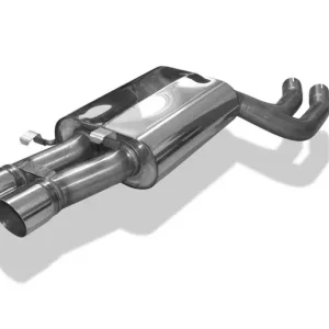 Versand Am Gleichen Tag Fox Audi 100/A6 Typ C4 quattro Endschalldämpfer - 2x76 Typ 14