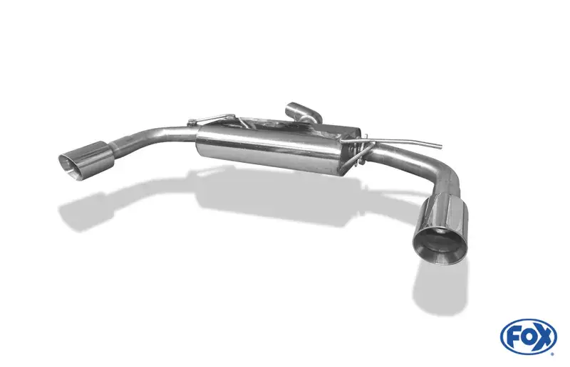 Letzte Chance Fox VW Beetle 2,0l - 16 (5C) Coupe & Cabrio Endschalldämpfer Ausgang rechts/links - 1x100 Typ 25 rechts/links