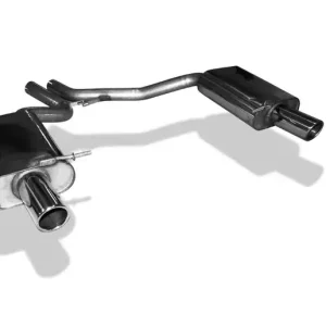 Echt Fox Audi A4 Typ B6 Endschalldämpfer rechts/links - 1x90 Typ 16 rechts/links