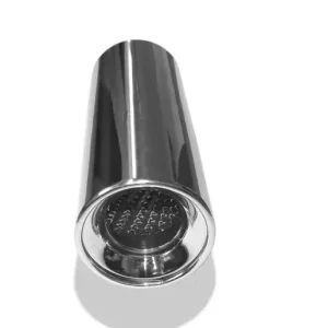Ausverkauf Fox Anschweißendrohr Typ 13 Ø 114 mm / Länge: 300 mm - rund / eingerollt / gerade / mit Absorber