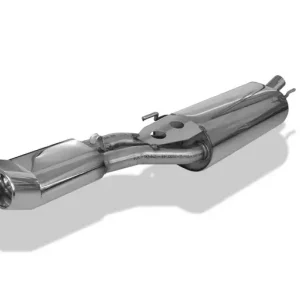 Zertifiziert Fox VW Vento Endschalldämpfer - 135x80 Typ 57