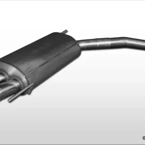 Highlight Fox VW Pritsche T4 Endschalldämpfer - 2x63 Typ 28