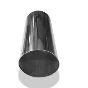 Fox Anschweißendrohr Typ 14 Ø 100 mm / Länge: 300 mm - rund / uneingerollt / 15° abgeschrägt / ohne Absorber Sale