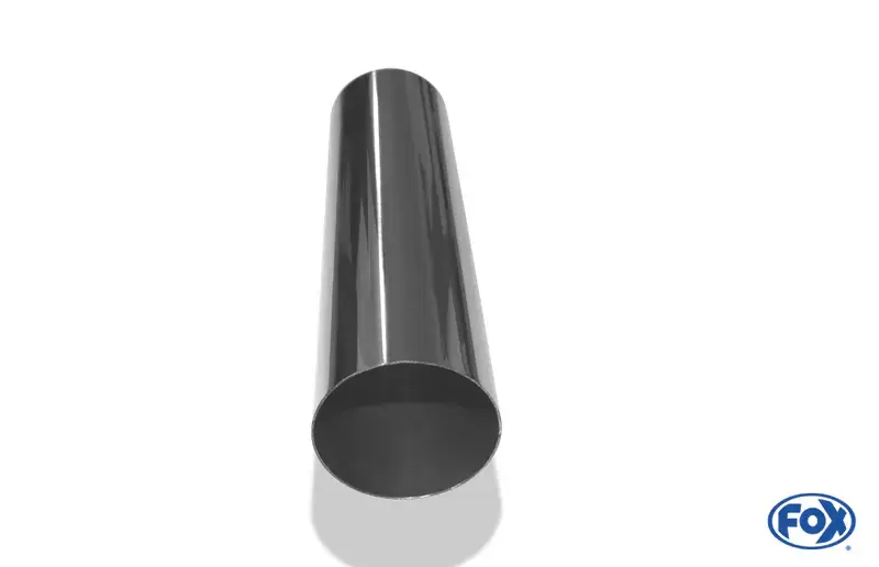 Fox Anschweißendrohr Typ 10 Ø 80 mm / Länge: 300 mm- rund / uneingerollt / gerade / ohne Absorber Neue Kollektion