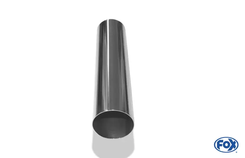 Fox Anschweißendrohr Typ 10 Ø 70 mm / Länge: 300 mm- rund / uneingerollt / gerade / ohne Absorber Solange Der Vorrat Reicht