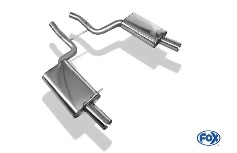 Saisonangebot Fox Audi A4 quattro B7 - 3,2l Endschalldämpfer rechts/links - 1x90 Typ 17 rechts/links