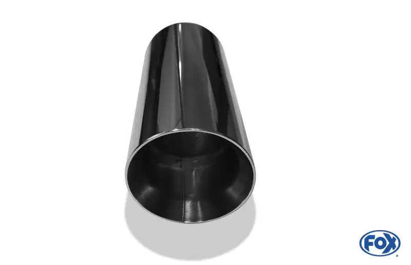 Rabatt Fox Anschweißendrohr Typ 25 Ø 100 mm / Länge: 300 mm - rund / uneingerollt / abgeschrägt / mit Type-B Einsatz