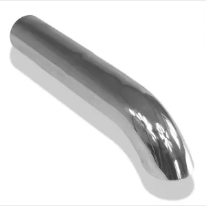 Fox Anschweißendrohr Typ 26 Ø 63 mm / Länge: 250 mm - uneingerollt / 80° nach unten gebogen Must-Have