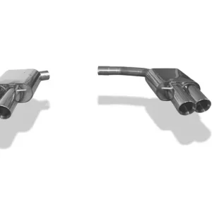 Fox Audi A4/A5 B8 Limousine/Avant/S-Line Frontantrieb & Quattro Endschalldämpfer rechts/links - 2x90 Typ 25 rechts/links Wochenendangebot