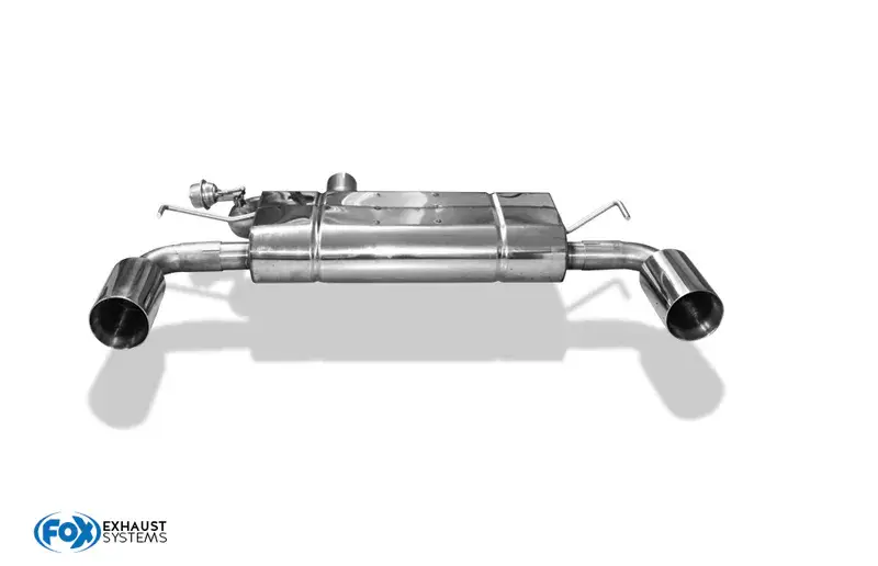 Angebot Fox VW Golf IV R32 Endschalldämpfer Ausgang rechts/links - 1x100 Typ 24 rechts/links