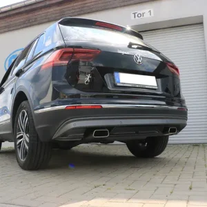 Fox VW Tiguan II Benzin - 4motion Endschalldämpfer Ausgang rechts/links - 145x65 Typ 59 rechts/links Highlight