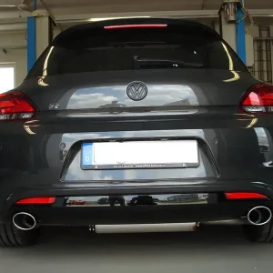Fox VW Scirocco - 13 - R-Heck Endschalldämpfer Ausgang rechts/links - 115x85 Typ 32 rechts/links Finale Aktion