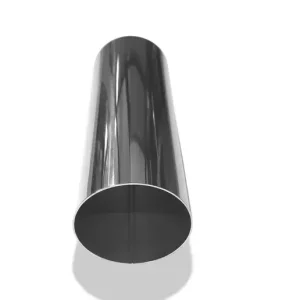 Kracherpreis Fox Anschweißendrohr Typ 14 Ø 80 mm / Länge: 300 mm - rund / uneingerollt / 15° abgeschrägt / ohne Absorber