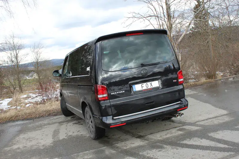 Fox VW Bus T5/ T6 Endschalldämpfer - 2x88x74 Typ 33 Super-Preis